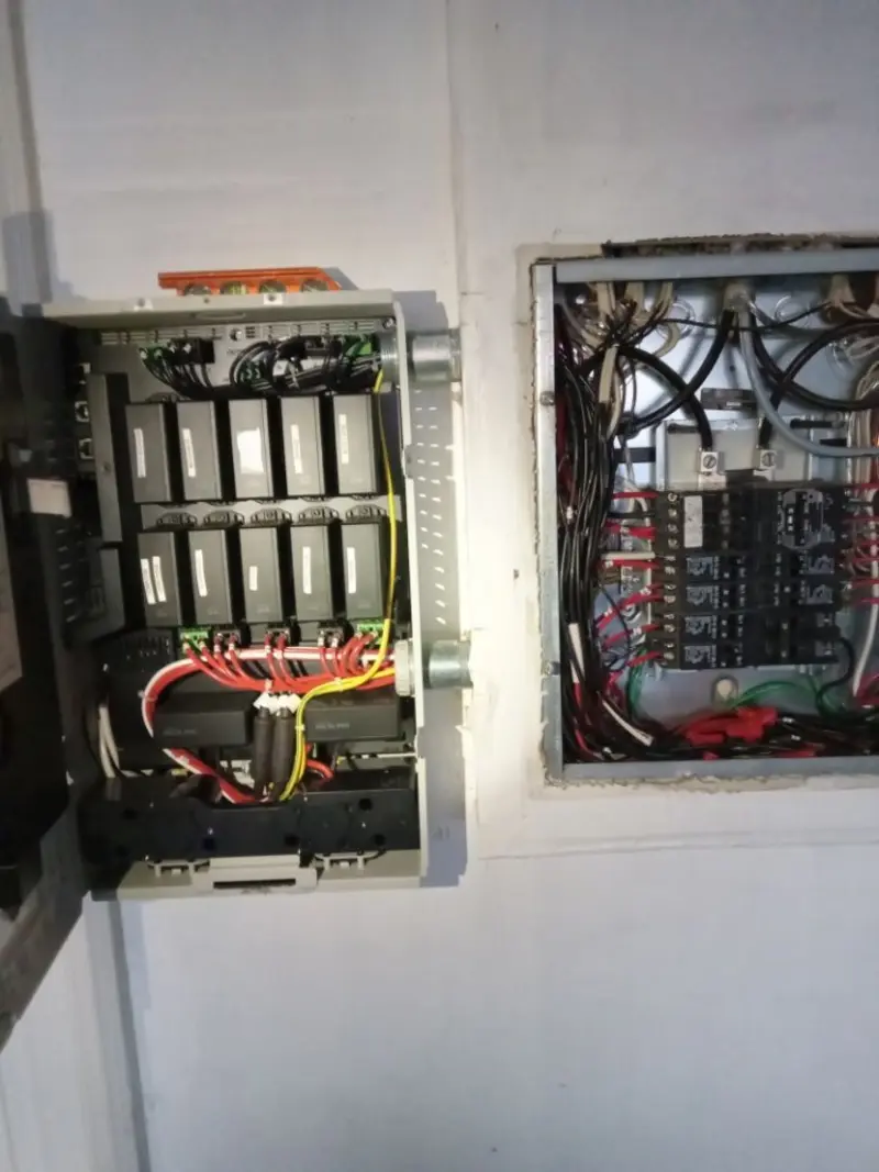Electrical panel upgrade completed for Commercial Electrician Services in Monticello